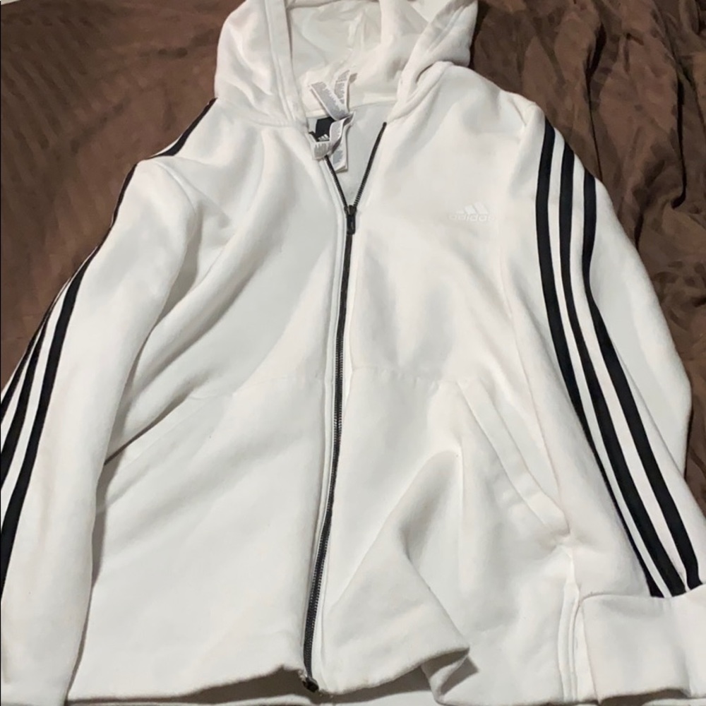 ADIDAS WHITE JACKET